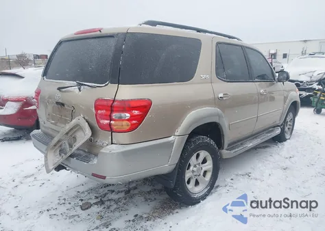 2004 Toyota Sequoia Sr5 V8 из США, поврежденный, VIN 5TDBT44A84S205983